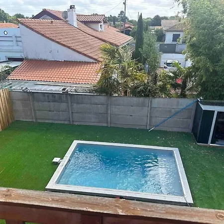 Maison 100m2 4 Avec Piscine Jardin Paysage Gujan-Mestras